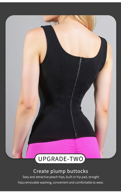 "360° Waist Trainer Corset – Firming, Slimming & Breathable Body Shaper with High Compression"