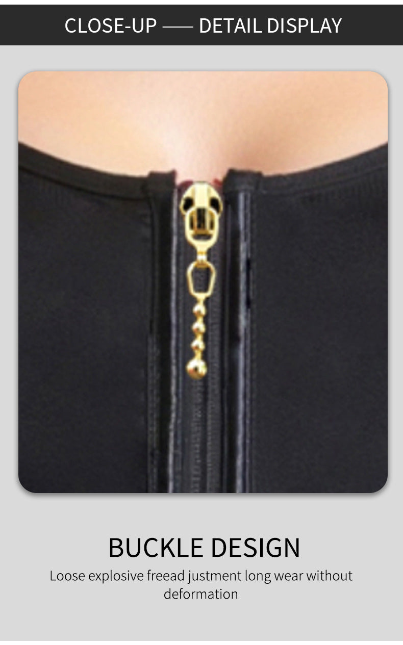 "360° Waist Trainer Corset – Firming, Slimming & Breathable Body Shaper with High Compression"