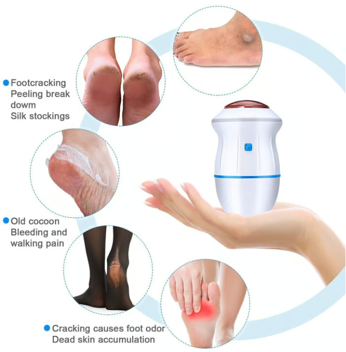 🔥HOT-SALE🔥 New Electric Foot Grinder Skin Hard Rupture Skin Trimmer Dead Skin