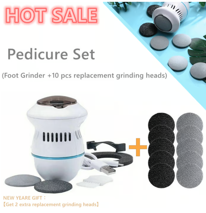 🔥HOT-SALE🔥 New Electric Foot Grinder Skin Hard Rupture Skin Trimmer Dead Skin