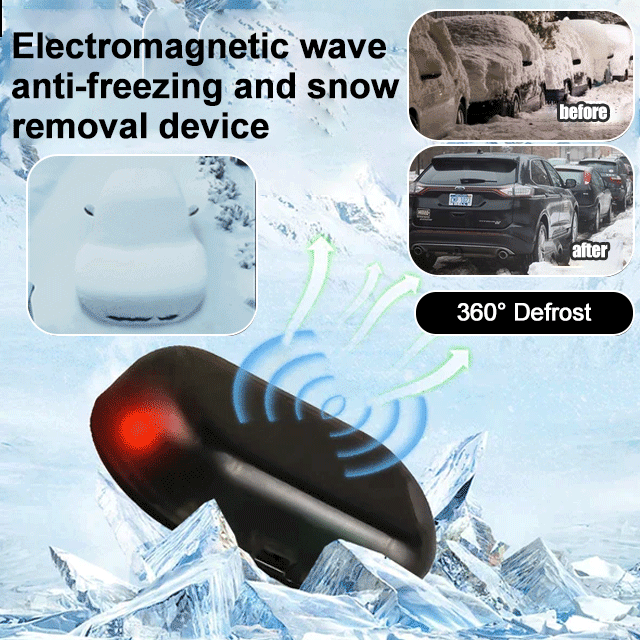 💥Electromagnetic wave anti freezing and snow removal device