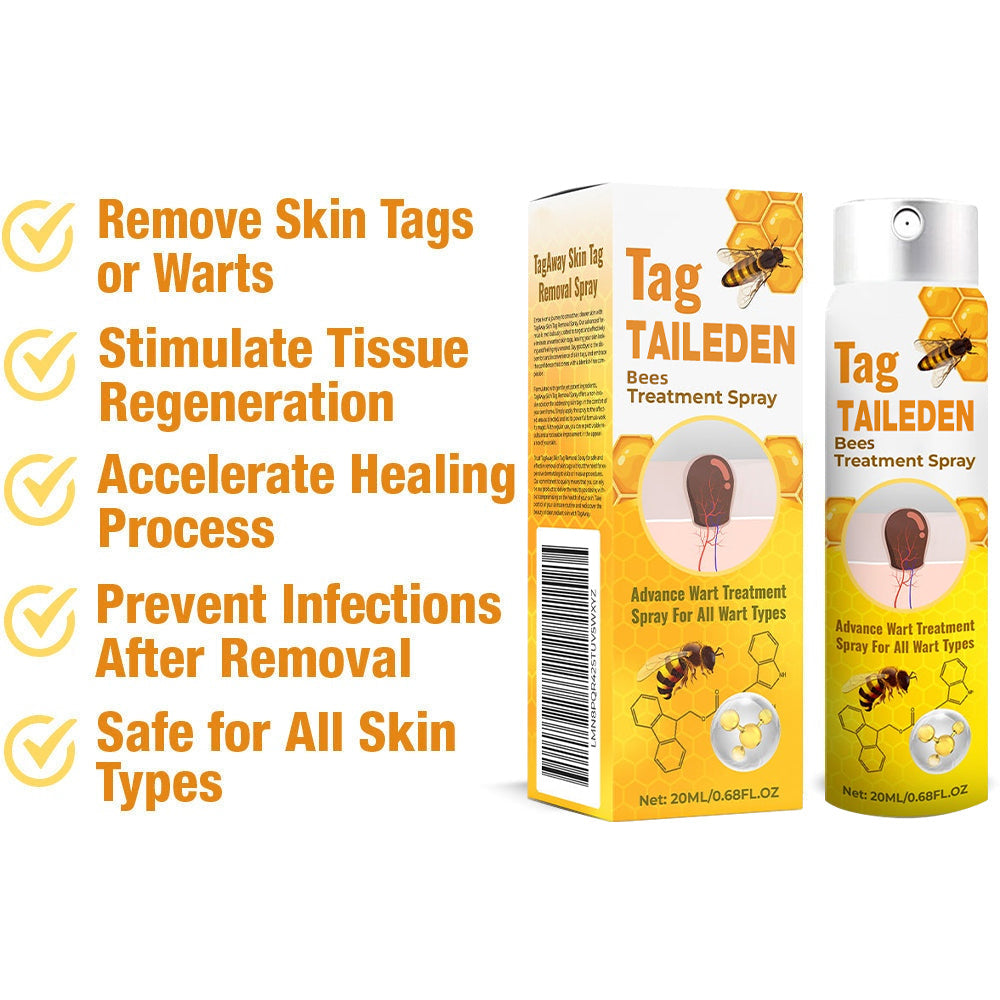 ✨𝐋𝐚𝐬𝐭 𝐃𝐚𝐲 𝐃𝐢𝐬𝐜𝐨𝐮𝐧𝐭: 87% 𝐎𝐅𝐅 🐝TAILEDEN™ TagRecede Bees  Treatment Spray