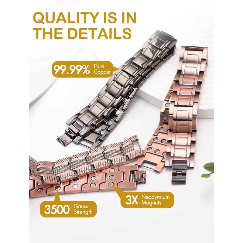 ✨Copper magnetic bracelet——Relieve fatigue and promote blood circulation